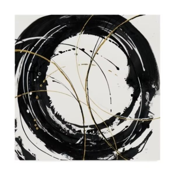 Chris Paschke 'Circular Web' Canvas Art, 14x14, Trademark Fine Art, Mfr#: WAP05855-C1414GG